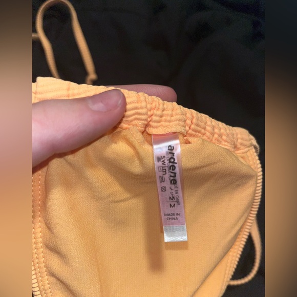 Ardene Orange tie up Bikini Top - Picture 4 of 4